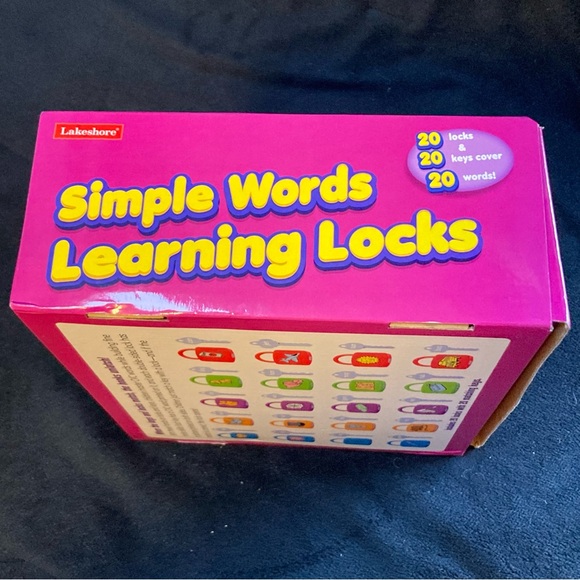 Simple Words Learning Locks - Multicolor - Picture 12 of 15